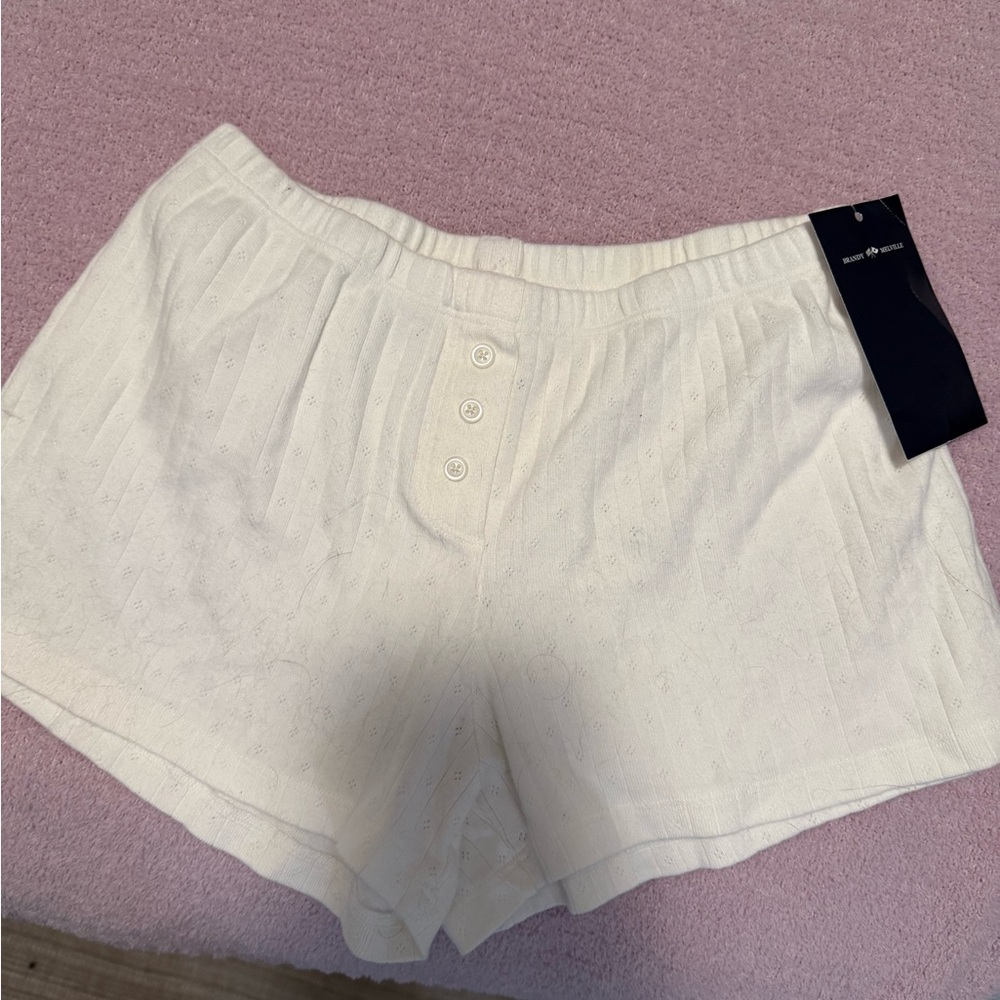 Brandy Melville White Shorts